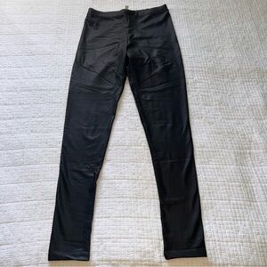 Nordstrom BP. Black Faux Leather Leggings
• Size Small